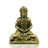 4.5 Inch Bajrangbali Statue with Gada/Hanuman Ji/Sankat Mochan/God Idols for Home/Car Dashboard/Office Desk/Murti for Home Decor/Decorative Items/Gifts(Black)