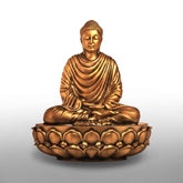 6 Inch Gautam Buddha Statue/Resin Idols for Home/Showpiece for Home Decor/Decorative Items for Living Room/Office/Buddha Statues/God Idol