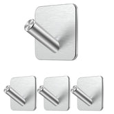 Hook Square Black 45 deg -4 PCS