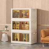 Single-Layer Multi-Bin Cube Storage Cabinet