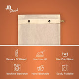 JD Fresh Cotton Saree bags Storage covers with zip| wardrobe organizer for clothes cover saree bags storage