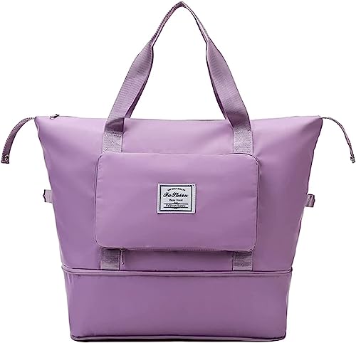 Duffle-Pouch-bag-Taro purple