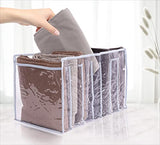 JD FRESH Drawer organizer mesh storage organiser 7 slot plastic