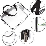 JD Fresh 6 PCS, 27 L Multipurpose Transparent Bag for Storage Clothes, Storage containers for Clothes, Cloth organisers storage Box for Wardrobe, packing bags for clothes - 6 Pieces