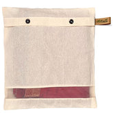 JD Fresh Plain Saree Covers - Set of 8, Durable Fabric, Lightweight and Foldable Storage Bags for Wardrobe Organization