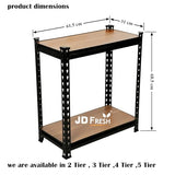 JD FRESH Steel Rack for Home Storage