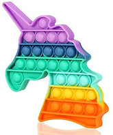 JD Fresh pop it Fidget Toys | Simple dimple pop its | Squishy Toy pop it Game | popit Game Rainbow | Mini Pop it | Stress Relief Toys, Sensory Toys for Kids Rainbow Design