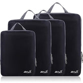 Packing cube bags Black-4 PCS