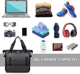 JD Fresh Duffle Gym Bag for Men and Women, Gym Bag with Shoe Compartment, Duffel Bag for Gym, Workout, Colour Blue Haze