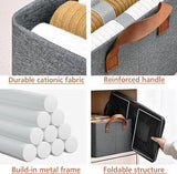 JD FRESH Drawer organizer for wardrobe, Wardrobe Organizer For Clothes, Stackable Organizer For Wardrobe Storage,Clothing Organiser For Wardrobe Shelf,Jeans,Pants,T Shirt Organizer For Cupboard Racks And Shelves,Grey