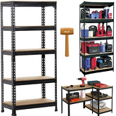 JD FRESH Iron Rack for Storage, Metal Rack Shelves for Storage, Foldable Steel Shelf Rack for Storage Multipurpose