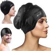 Silicon head cap-Black