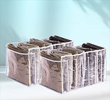 JD FRESH Drawer organizer mesh storage organiser 7 slot plastic