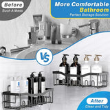 JD FRESH Bathroom Shelf Set