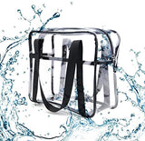 JD Fresh 4 PCS, 27 L Multipurpose Transparent Bag for Storage Clothes, Storage containers for Clothes, Cloth organisers storage Box for Wardrobe, packing bags for clothes - 4 Pieces (Plastic)