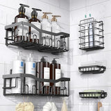 Bathroom shelf set Black