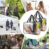 JD Fresh 4 PCS, 27 L Multipurpose Transparent Bag for Storage Clothes, Storage containers for Clothes, Cloth organisers storage Box for Wardrobe, packing bags for clothes - 4 Pieces (Plastic)