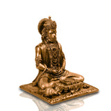 4.5 Inch Bajrangbali Statue with Gada/Hanuman Ji/Sankat Mochan/God Idols for Home/Car Dashboard/Office Desk/Murti for Home Decor/Decorative Items/Gifts(Black)