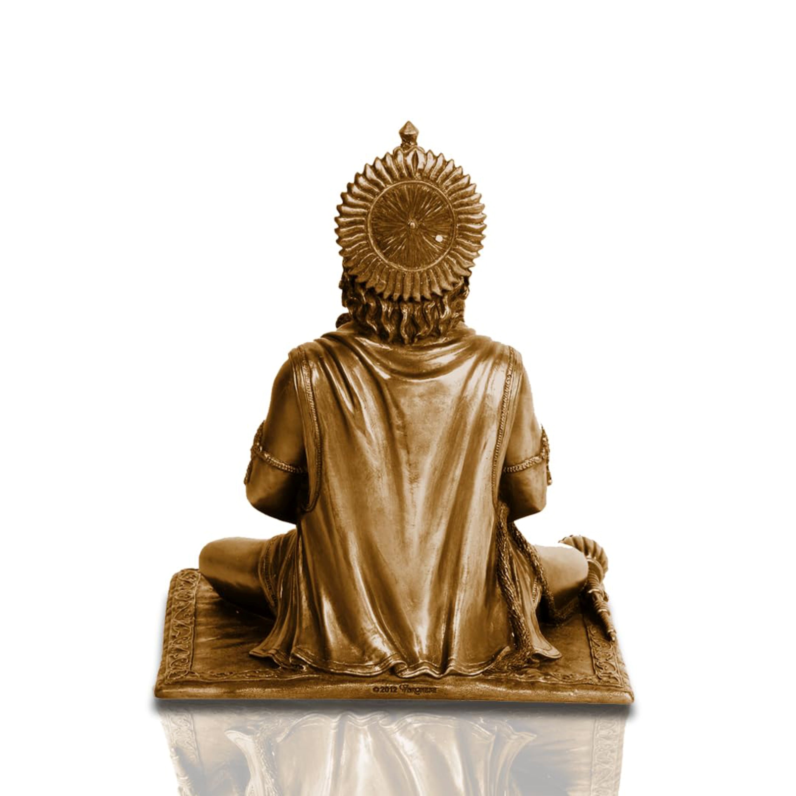 4.5 Inch Bajrangbali Statue with Gada/Hanuman Ji/Sankat Mochan/God Idols for Home/Car Dashboard/Office Desk/Murti for Home Decor/Decorative Items/Gifts(Black)
