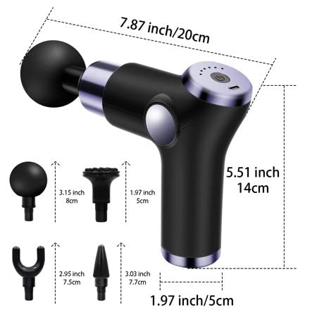 JD Fresh Full Body Massager Machine For Pain Relief, Electric Hand Massager Leg Pain, Back Pain & Muscle Relax Portable Massager, Hand Held Vibrator Gadgets