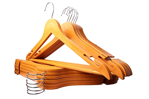 JD Fresh 2 Peices Plastic Cloth Hanger for Clothes Hanging, Shirt Hanger, Hook Hanger, Clothes Hanger for Wardrobe, Trouser and Dress Hanger-2 Pcs