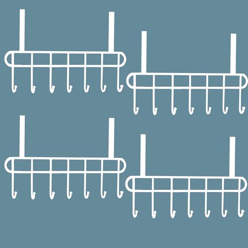Over the door hanger White-4 Pcs