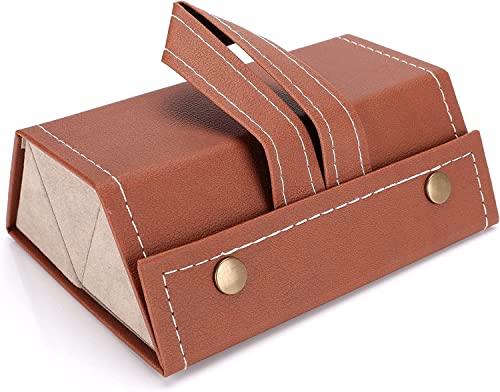 Spectacle Case-Brown-3 Slots
