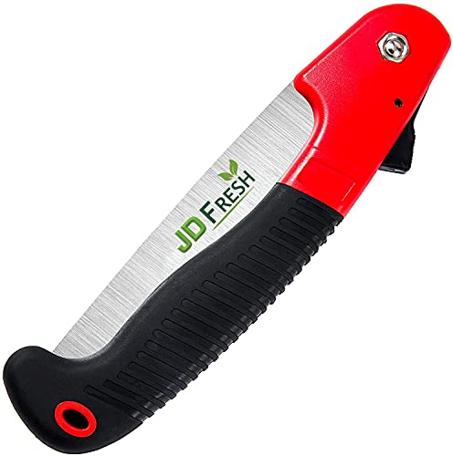 JD FRESH Folding Pruner Cutter Folding Pruning Saw Bamboo Cutter Wood Saw Hand Tree Cutting Saw Wood Cutter Tools Wooden Cutter woodcutter Wood Working