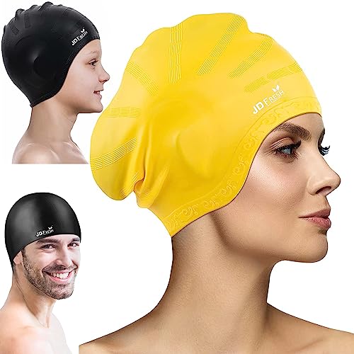 Silicon head cap-Yellow