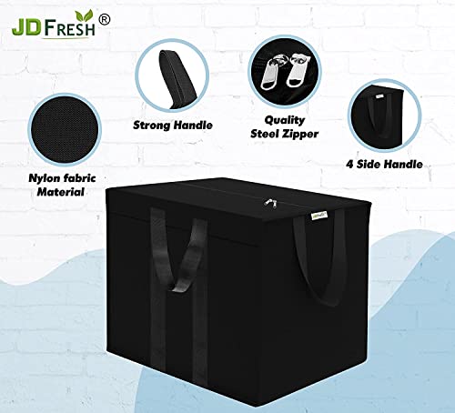 JD Fresh 69 Liters Nylon Storage Bags For Clothes Large Packing Bags For Clothes Storage Home Organizer Items And Storage Bags For Travel Cloth Bag Large Big Bags For Travelling.