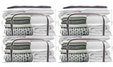 JD Fresh 4 Pieces 34 Litre Wardrobe organizer for clothes, Storage box for Clothes, Clothes organizer for wardrobe, Cloth Storage Box, organisers storage box, Storage Bag