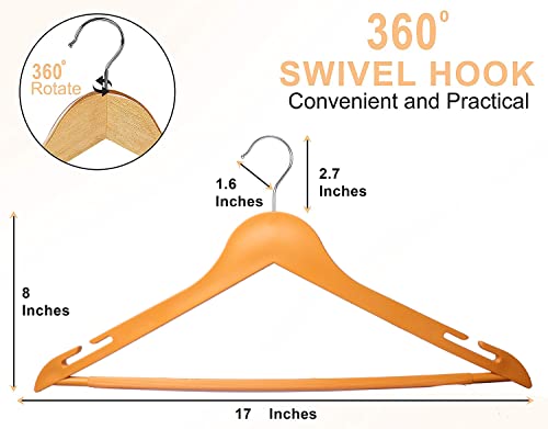 JD Fresh 2 Peices Plastic Cloth Hanger for Clothes Hanging, Shirt Hanger, Hook Hanger, Clothes Hanger for Wardrobe, Trouser and Dress Hanger-2 Pcs