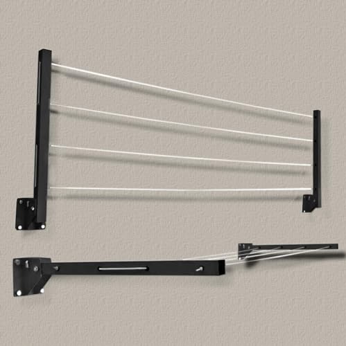 Wall mounted Drying Stand -Black.