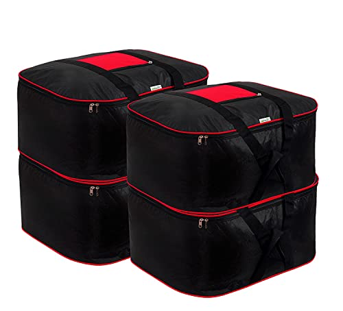 Under Storage bag-69L-Red & Black-4 pcs