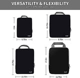 JD Fresh Compression Packing Cubes For Travel, Packing Bags For Clothes Travelling, Ziplock Saree Packing Bags, Luggage Packing Organizer Set
