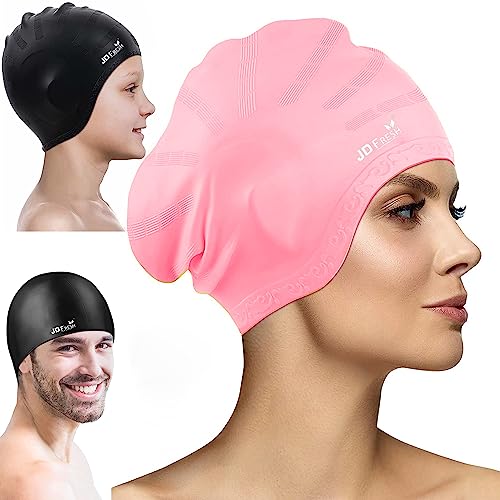Silicon head cap-Pink