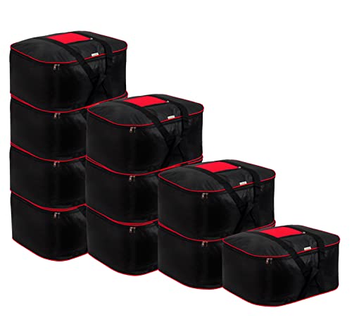 Under Storage bag-69L-Red & Black-10 pcs