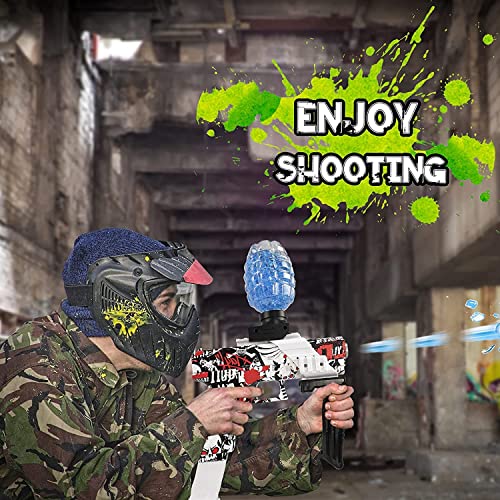 JD Fresh Electric with Foam Gel Ball Blaster KM-47 for Outdoor Activities- Air Gun Toy for Kids Boys 5 - 10 Years-Fighting Shooting Team Game