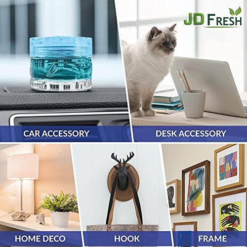 JD FRESH 10 Pcs Self Adhesive Tape Double Sided tape Heavy Duty tape for wall, Strong Double sided tape for wall hanging in Kitchen, Office, Wall, Car | Grip tape Stickers for Home (Pack of 10 Pcs)