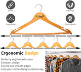 JD Fresh 2 Peices Plastic Cloth Hanger for Clothes Hanging, Shirt Hanger, Hook Hanger, Clothes Hanger for Wardrobe, Trouser and Dress Hanger-2 Pcs