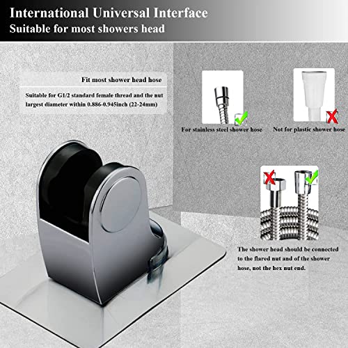 JD FRESH Sticky Without Drilling Hand Shower Holder