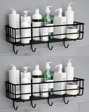 JD FRESH Bathroom Accessories Self Adhesive Bathroom Shelf for Wall