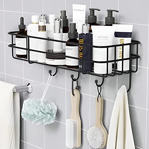 JD FRESH Bathroom Accessories Self Adhesive Bathroom Shelf for Wall