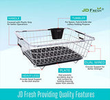 JD FRESH Dish Drainer for Kitchen Utensil