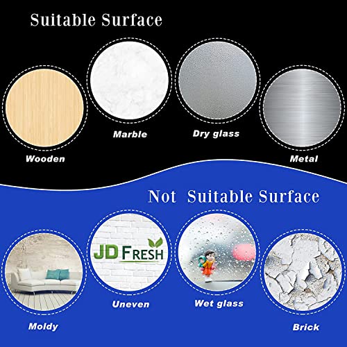 JD FRESH 10 Pcs Self Adhesive Tape Double Sided tape Heavy Duty tape for wall, Strong Double sided tape for wall hanging in Kitchen, Office, Wall, Car | Grip tape Stickers for Home (Pack of 10 Pcs)