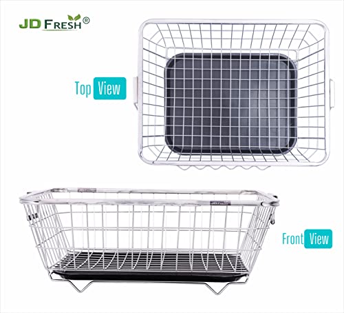JD FRESH Dish Drainer for Kitchen Utensil