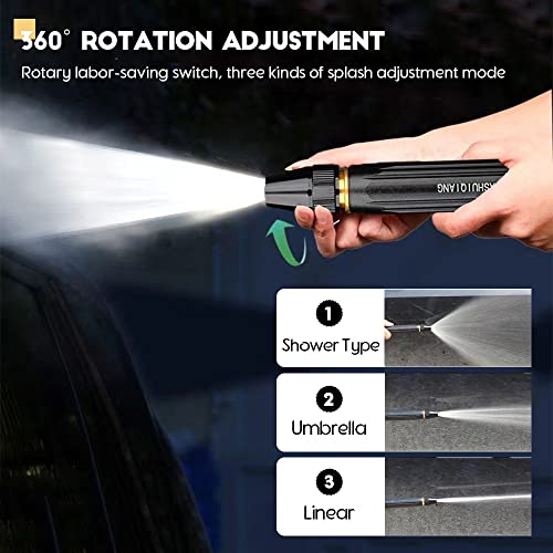 Jd Fresh Brass Spray Brass Nozzle Water Spray, Booster Nozzle For Car Wash, High Pressure Auto Home Garden Water Spray, Water Pressure Gun, High Pressure Nozzle for Gardening Hose Pipe