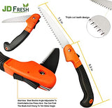 JD FRESH Folding Pruner Cutter Folding Pruning Saw Bamboo Cutter Wood Saw Hand Tree Cutting Saw Wood Cutter Tools Wooden Cutter woodcutter Wood Working