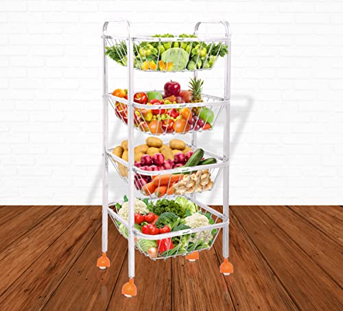 Vegetable wire rack-4 tier