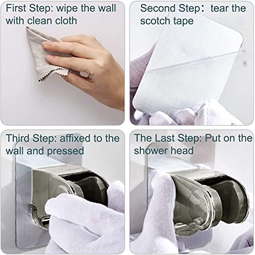 JD FRESH Sticky Without Drilling Hand Shower Holder